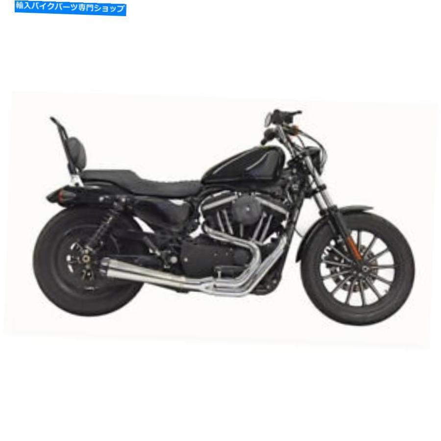 クロームパーツ Bassani Chrome Road Rage 2-In-1エキゾーストシステム
