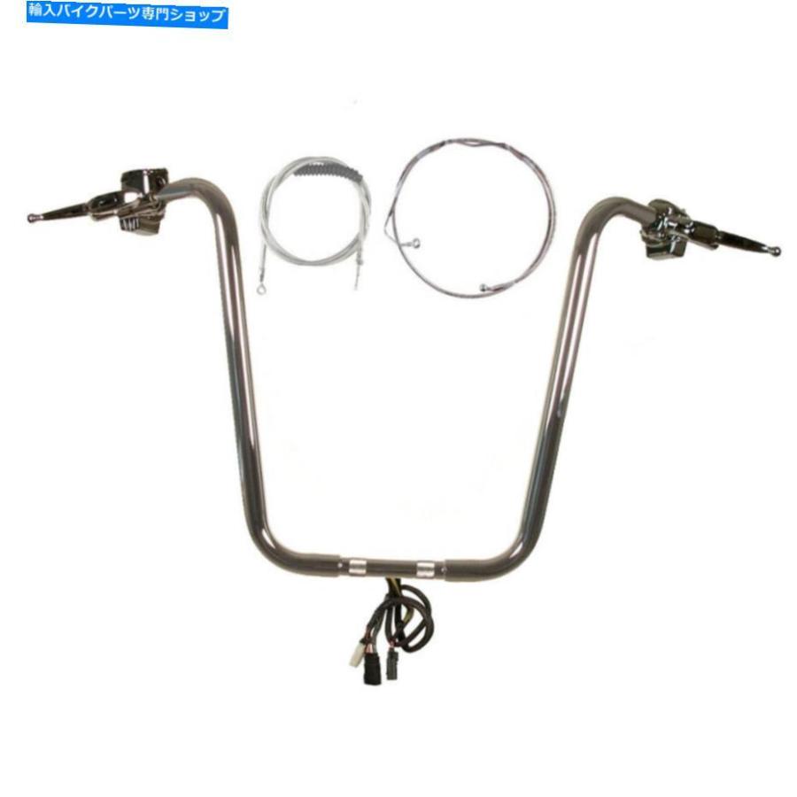 クロームパーツ 1 1/4 "Chrome 20" APEハンガーキット2008-2013ハーレーロードグライドW /クルーズW / ABS 1 1/4" Chrome 20" Ape Hanger Kit 2008-20