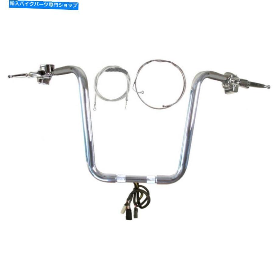 クローム部分品 1 1/4 \"Chrome Narrow 16\""手持ち部分赤ちょうちんCMPT一揃いの道具2011-2013ハーレーロードグライドウルトラ 1 1/4\"" Chrome Narrow 16\"" Handlebar Cmpt" フレーム-バイク