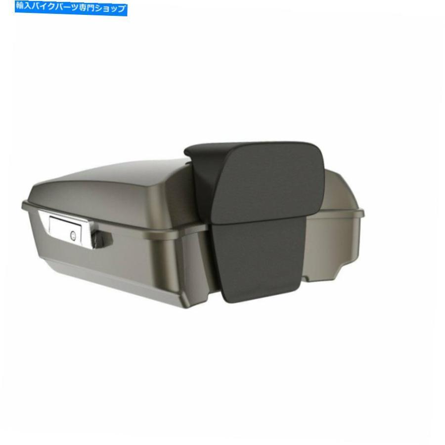 クロームパーツ 川のロックグレーのみじん切りツアーパックトランクは97-20ハーリーFLHR FLHXS FLTRX River Rock Gray Chopped Tour Pack Trunk For 9の画像