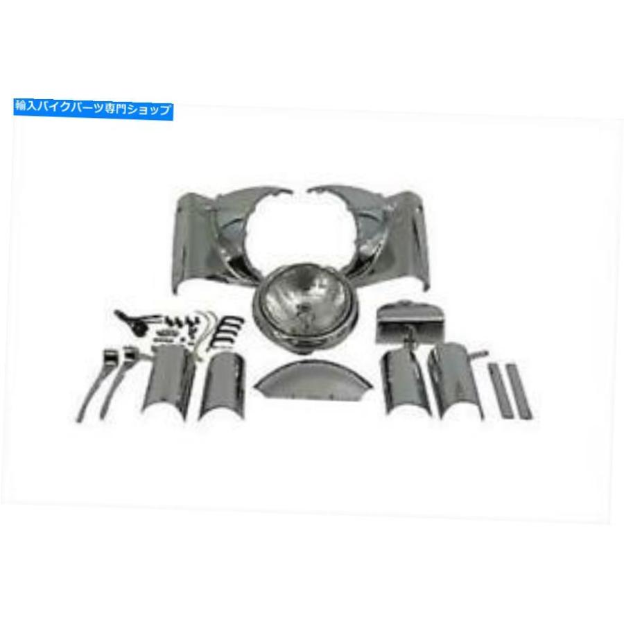 クロームパーツ Harley-Davidson用のヘッドランプカウルアセンブリクロム Headlamp Cowl Assembly Chrome For Harley-Davidson