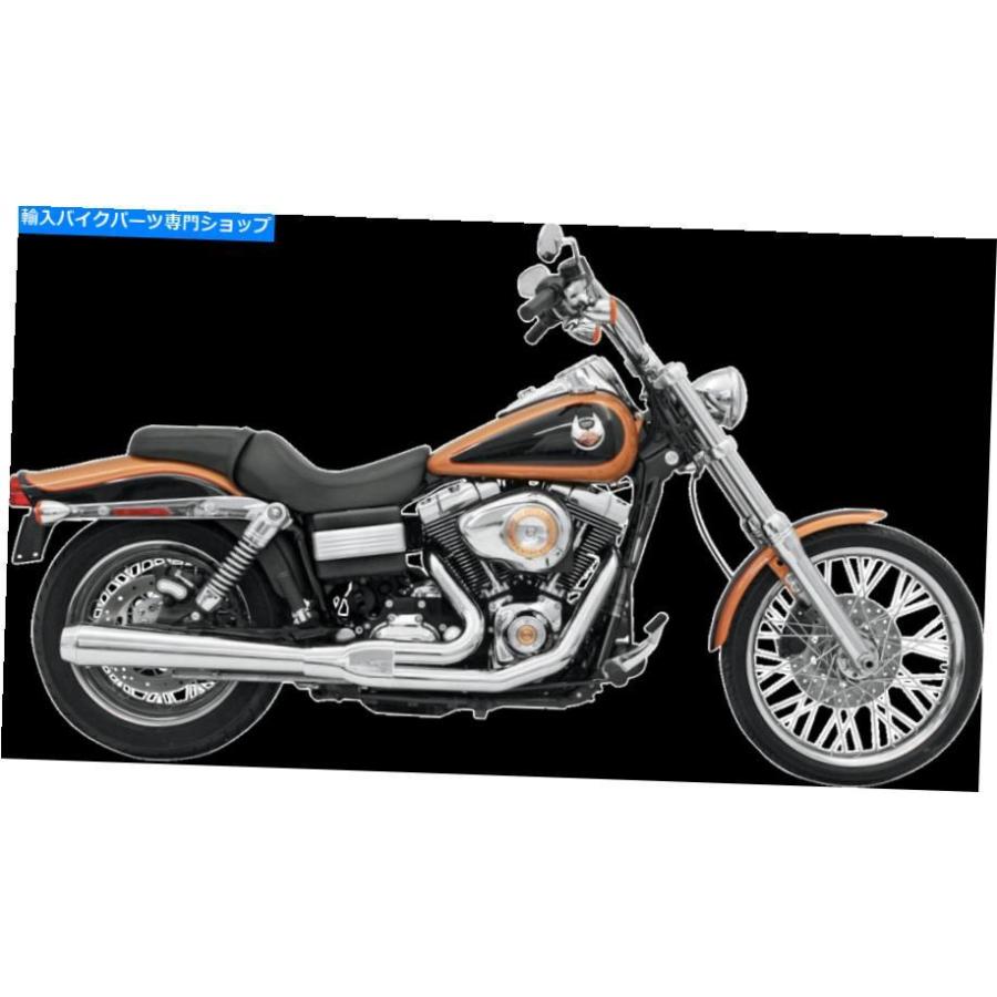 クロームパーツ Bassani 2-1クローム4インチョーローチェー排気06-17メーカーサイズFXD FXDL FXDWG用品 - オリジナルのタイトルを表示 Bassani 2-1 ク
