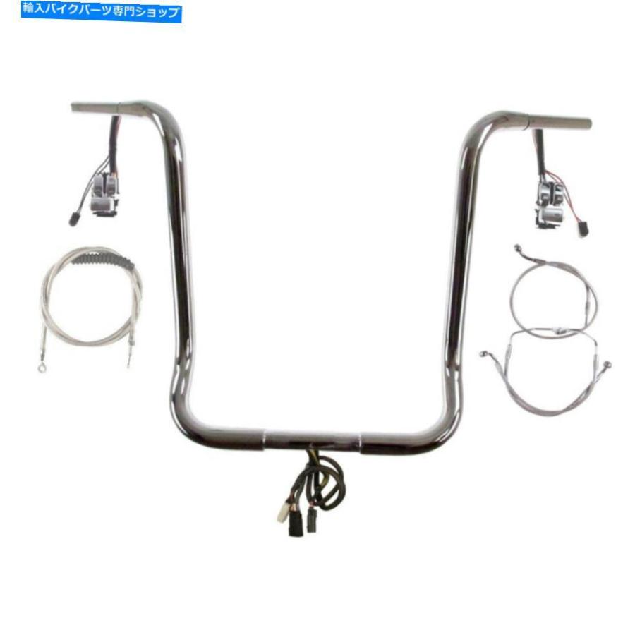 クロームパーツ 1 1/4 \"Chrome 20\" Prewread Bar Kit 2008-2013ハーレーエレクトラグライドW /クルーズナノブス 1 1/4\" Chrome 20\" Prewired Bar Kit