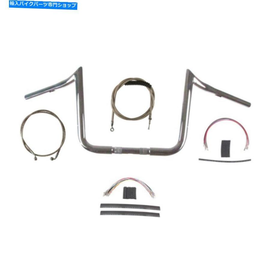 クロームパーツ 1 1/4 "Chrome 13" Primeape Bar Kit 2008-2013ハーレーロードグライドロードキングなしABS 1 1/4" Chrome 13" PrimeApe Bar Kit 2008