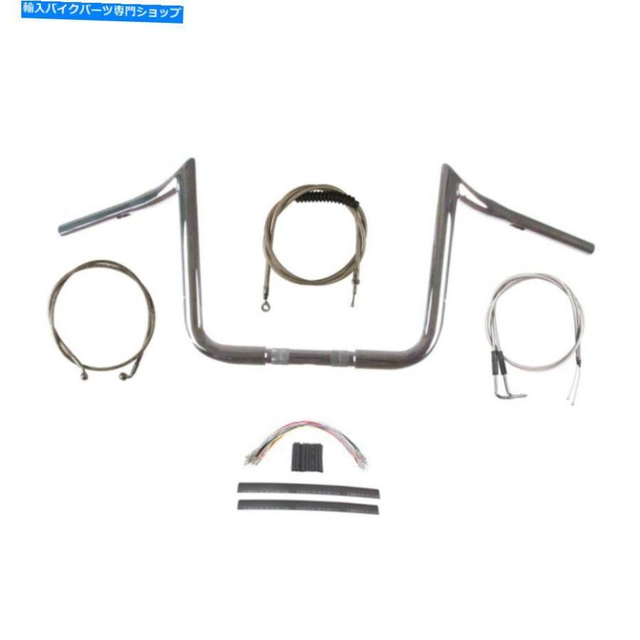 クロームパーツ 1 1/4 "Chrome 13" PRIMEAPEハンドルバーキット2007ハーレーロードグライドロードキング 1 1/4" Chrome 13" PrimeApe Handlebar Kit 2
