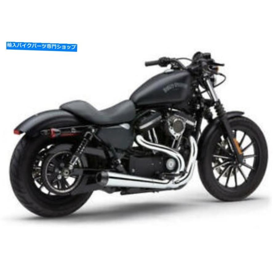 クロームパーツ コブラel Diablo 2-In-1フル排気システムクロム＃6472ハーレーダビッドソン Cobra El Diablo 2-into-1 Full Exhaust System Chrome #6