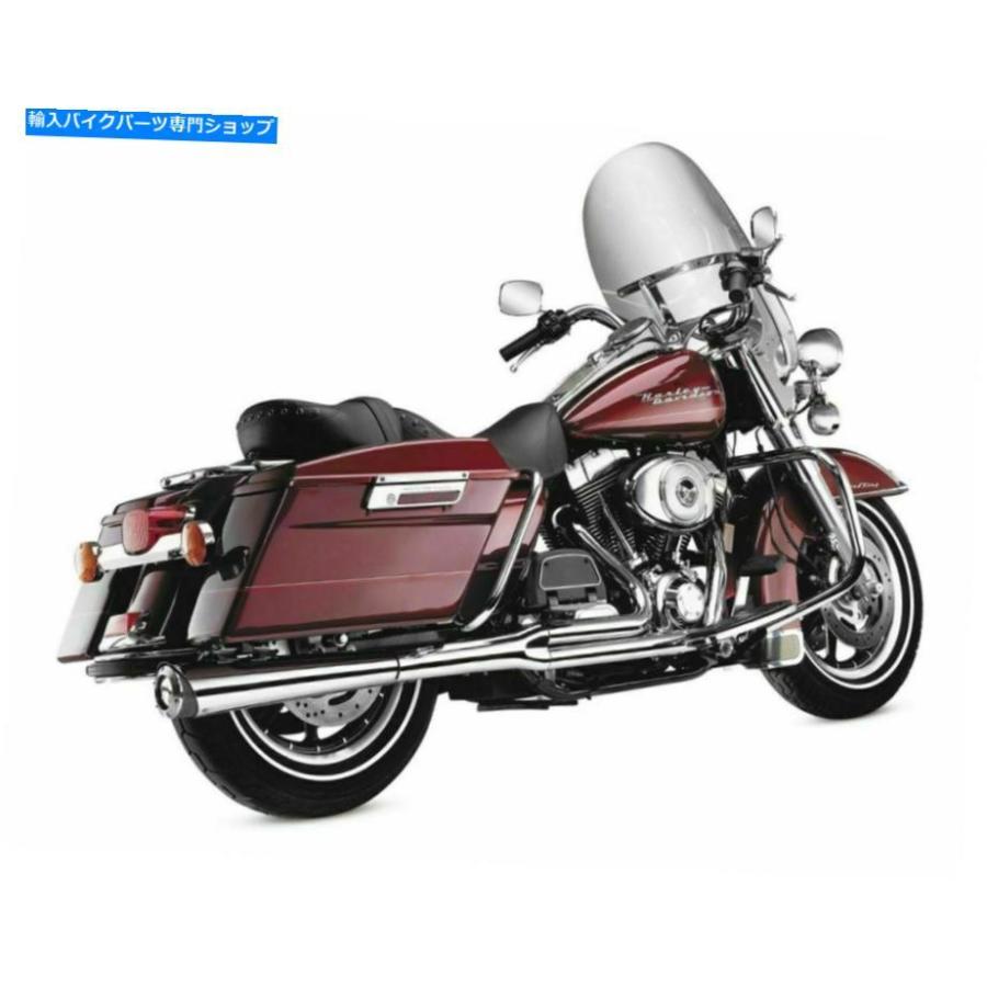 クロームパーツ Supertrapp 2：1スーパーメグクロームエキゾースト828-71578ハーレーバッガー1986-2009 Supertrapp 2:1 Super Megs Chrome Exhaust 82