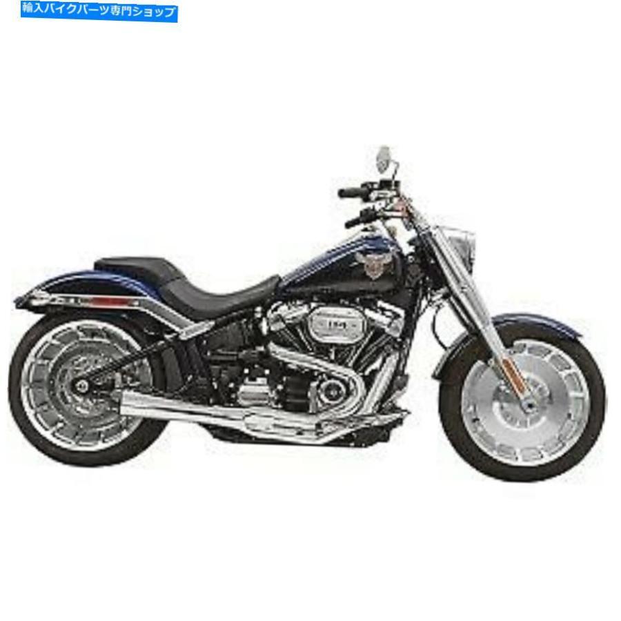クロームパーツ Bassani Chrome Road Rage II 2：1 18-20ブレイクアウト＆ファットボーイのための排気システム Bassani Chrome Road Rage II 2:1 Exha