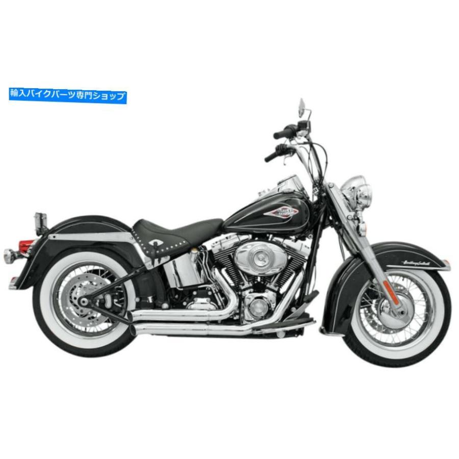 クロームパーツ Bassani Kanthaulesweep排気シスコクローム12113D-オリジナルのタイトルを表示する Bassani Xhaust FireSweep 排気システム クローム