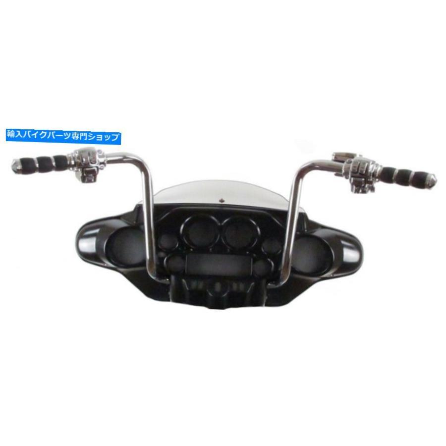 クロームパーツ 1 1/4 Chrome 20 Prewreadハンドルバーキット2007