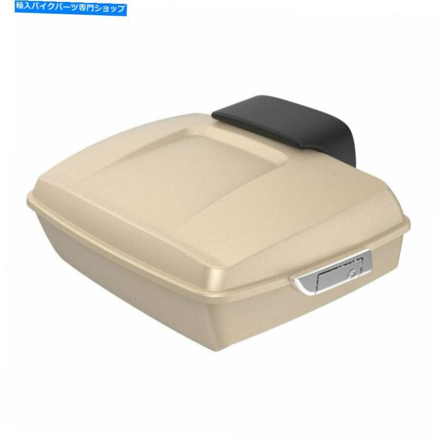 クロームパーツ 97-20ハーレーストリートロードエレクトラグライドのための砂迷彩デニムみじん切りパック Sand Camo Denim Chopped Tour Pack For 97-の画像