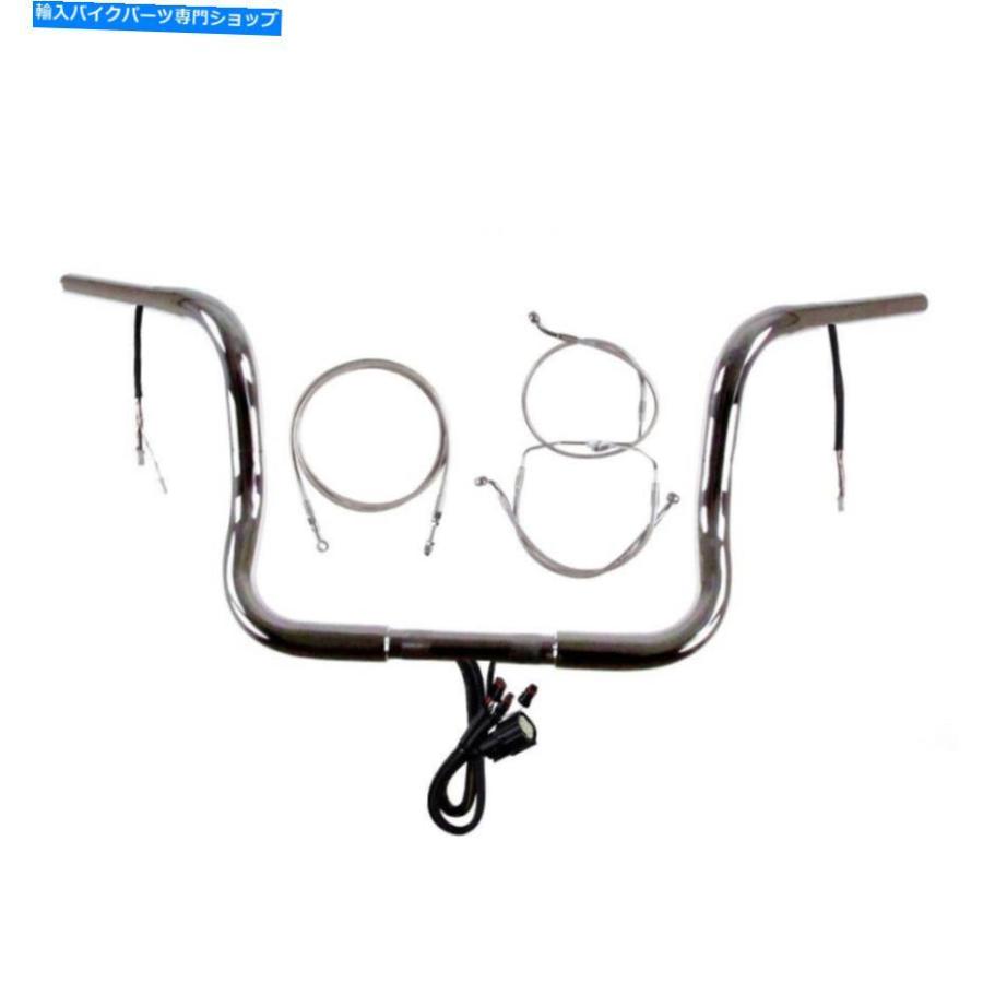 専用商品 クロームパーツ 1 1/4 Chrome 12 Prewread Bar Kit 2016＆Up Harley