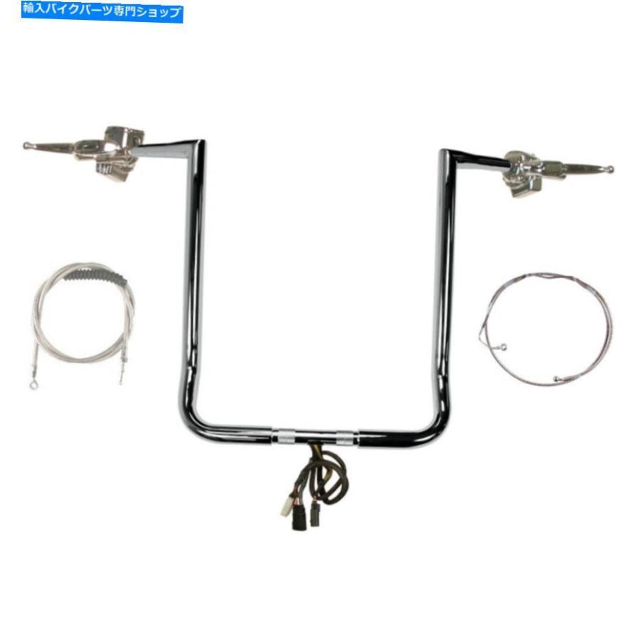 クロームパーツ 1 1/4 "Chrome 18" Twin Peaks Bar Kit 2008-2013ハーレーストリートグライドW /クルーズウォブ 1 1/4" Chrome 18" Twin Peaks Bar Ki