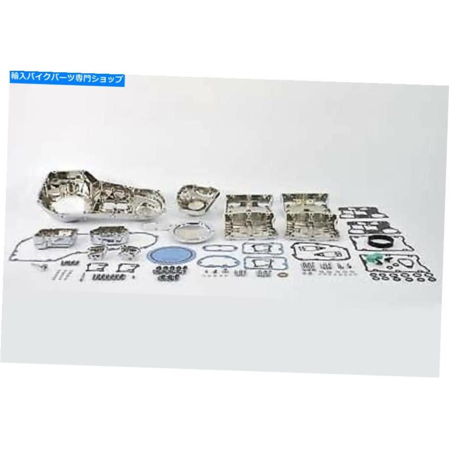 クロームパーツ Chromeエンジンドレスアップキットはハーレー - ダビッドソンをフィットします Chrome Engine Dress Up Kit fits Harley-Davidsonの画像