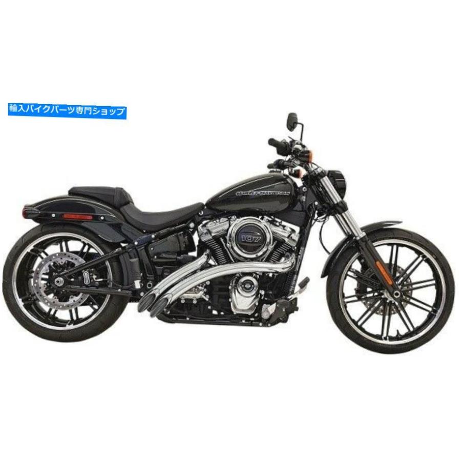 クロームパーツ Bassani aust排出クロームスイーパー2：2 2中に2 1S21F Bassani Xhaust Exhaust Chrome Sweeper 2:2 2 into 2 1S21F