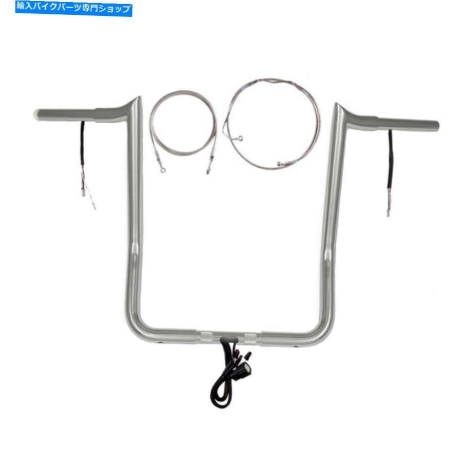 クローム部分品 1 1/4 \"Chrome 16\"" Prewread Yaffe Bar Kit 2014-2015ハーレーストリートグライドW / ABS 1 1/4\"" Chrome 16\"" Prewired Yaffe Bar Kit" フレーム-車、バイク、自転車-バイク