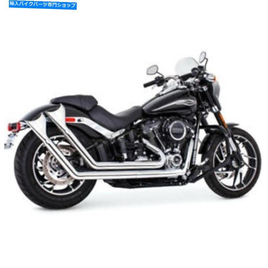 クロームパーツ フリーダム性能クロームアップスイープ排気排気/シャークテールエンドキャップ - HD00763 Freedom Performance Chrome Upsweep Exhaus