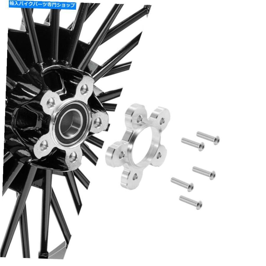 クロームパーツ 太ったスポークホイール21x3.5 18x5.5ハーレー