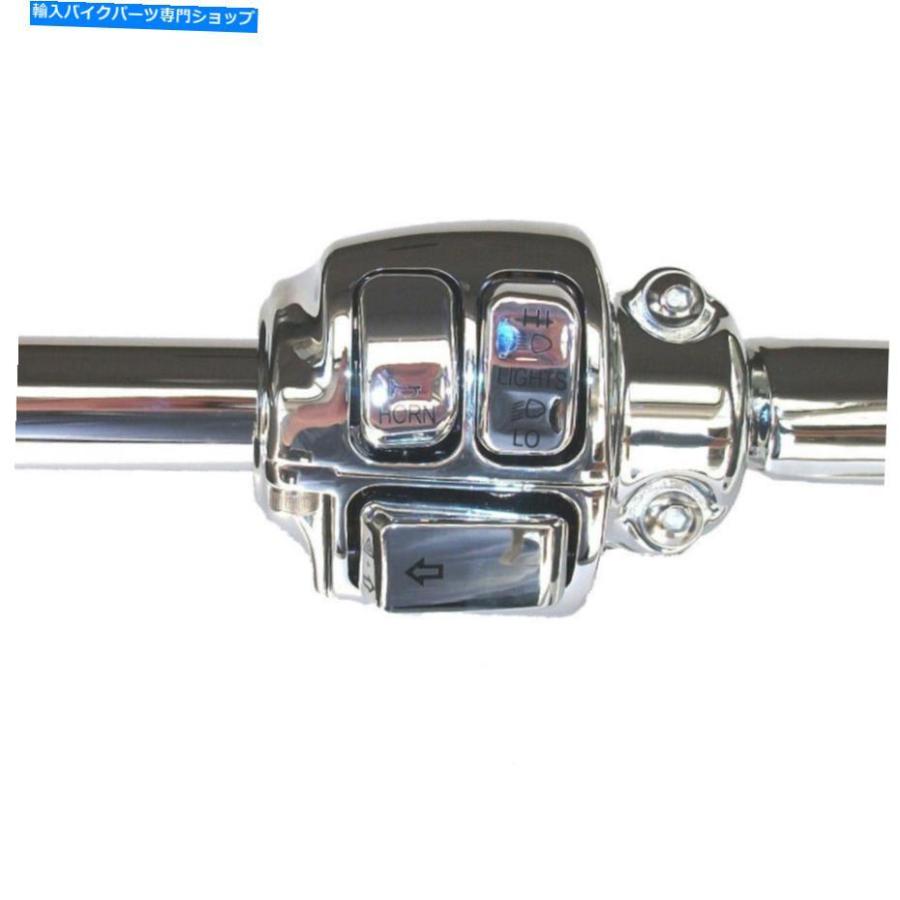クロームパーツ 1 1/4 \"Chrome 19\" Twin PeaksハンドルバーCKIT 2006-2011ハーレー-Davidson Dyna 1 1/4\" Chrome 19\" Twin Peaks Handlebar CKit 2006の画像