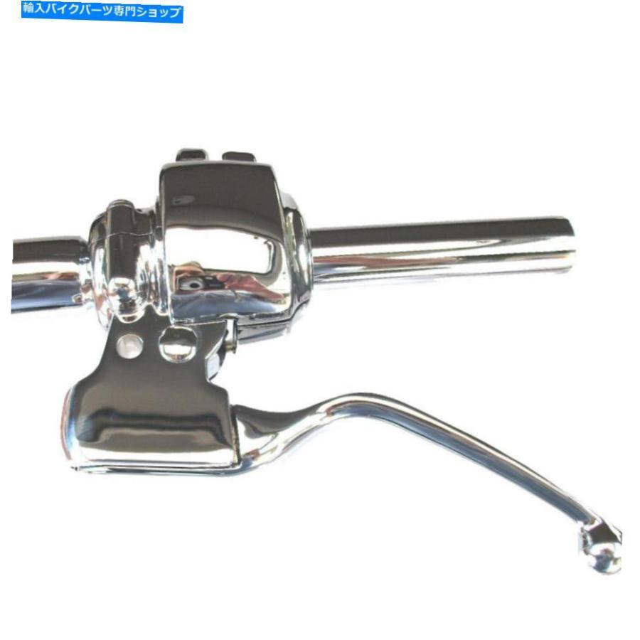 クロームパーツ 1 1/4 \"Chrome 19\" Twin PeaksハンドルバーCKIT 2006-2011ハーレー-Davidson Dyna 1 1/4\" Chrome 19\" Twin Peaks Handlebar CKit 2006の画像