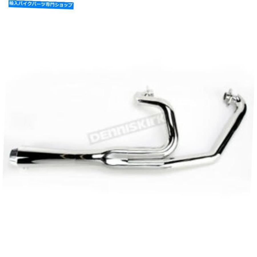 クローム部分品 Bassani Chrome Short 2-1 Road Rage Exhapher System - 14212J（CAへの船なし） Bassani Chrome Short 2-1 Road Rage Exhaust System 車、バイク、自転車-フレーム-バイク