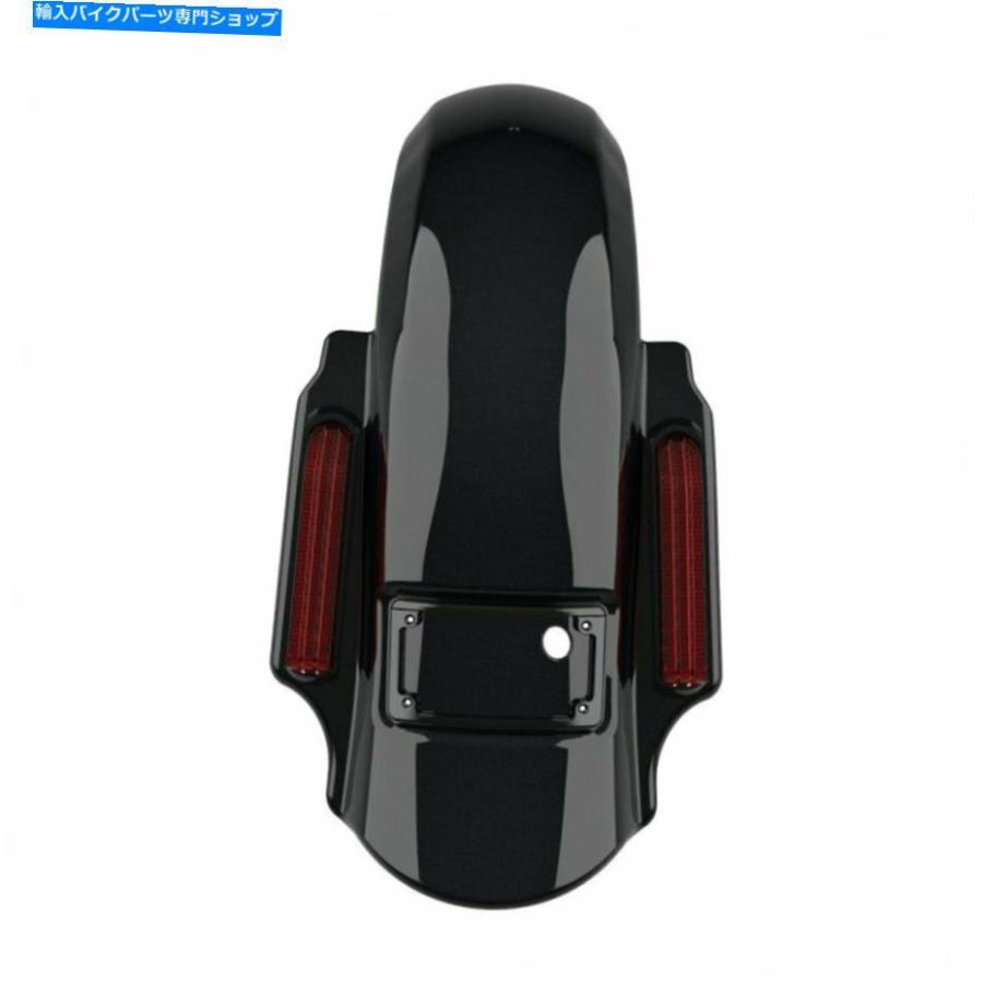 クロームパーツ 真夜中のパールドミネーターストレッチリアフェンダーフィットハーレー2009-2013 Midnight Pearl Dominator Stretched Rear Fender Fiの画像