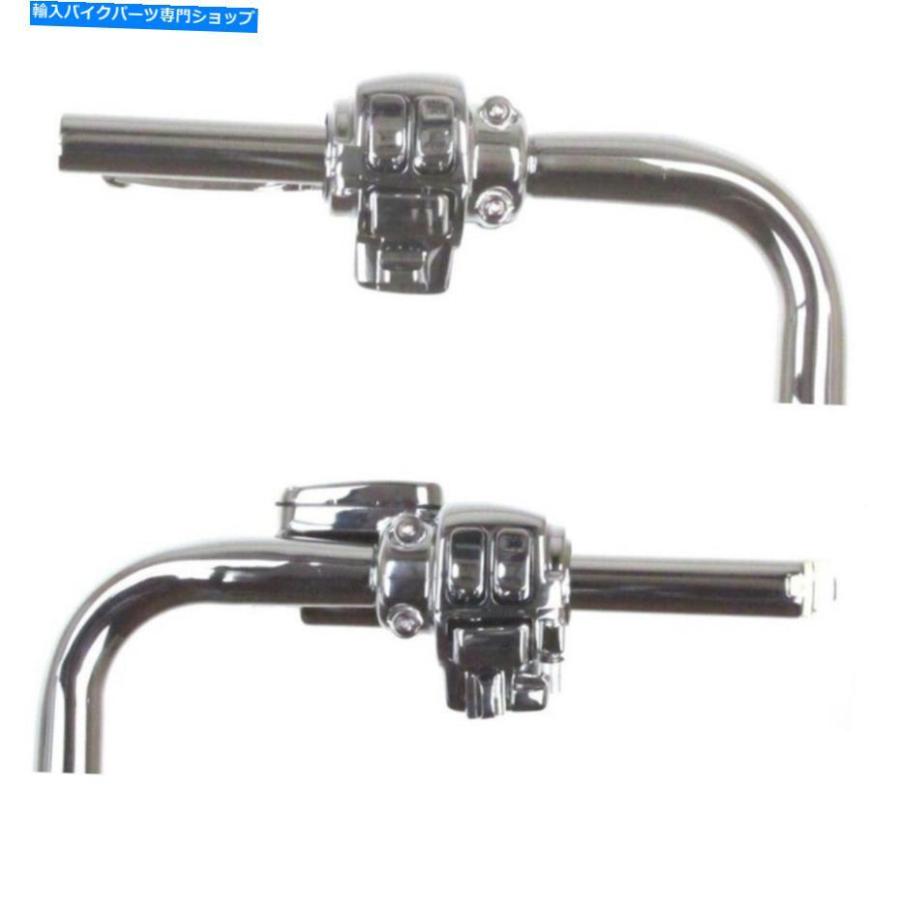 クロームパーツ 1 1/4 "Chrome 22" APEハンガーキット2008-2013ハーリーストリートグライドW /クルーズW / ABS 1 1/4" Chrome 22" Ape Hanger Kit 200_1