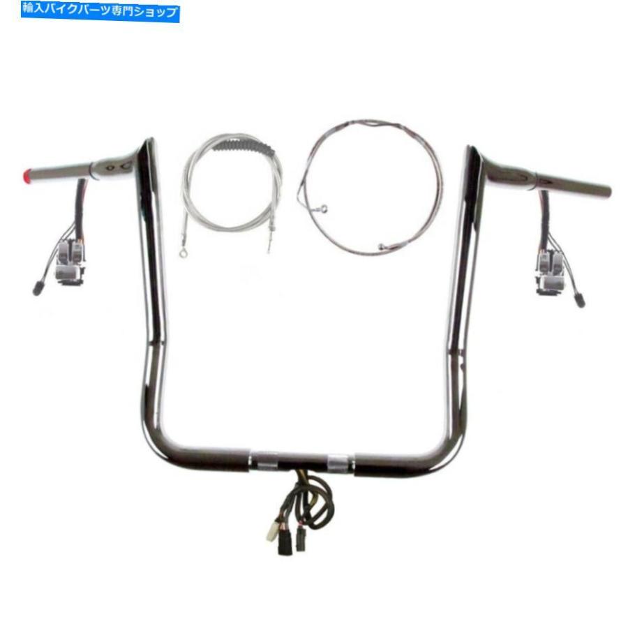 クロームパーツ 1 1/4 "Chrome 17" Diablo Prewredキット2008-2013ハーレーストリートグライドWCRUIZ＆ABS 1 1/4" Chrome 17" Diablo Prewired Kit 20
