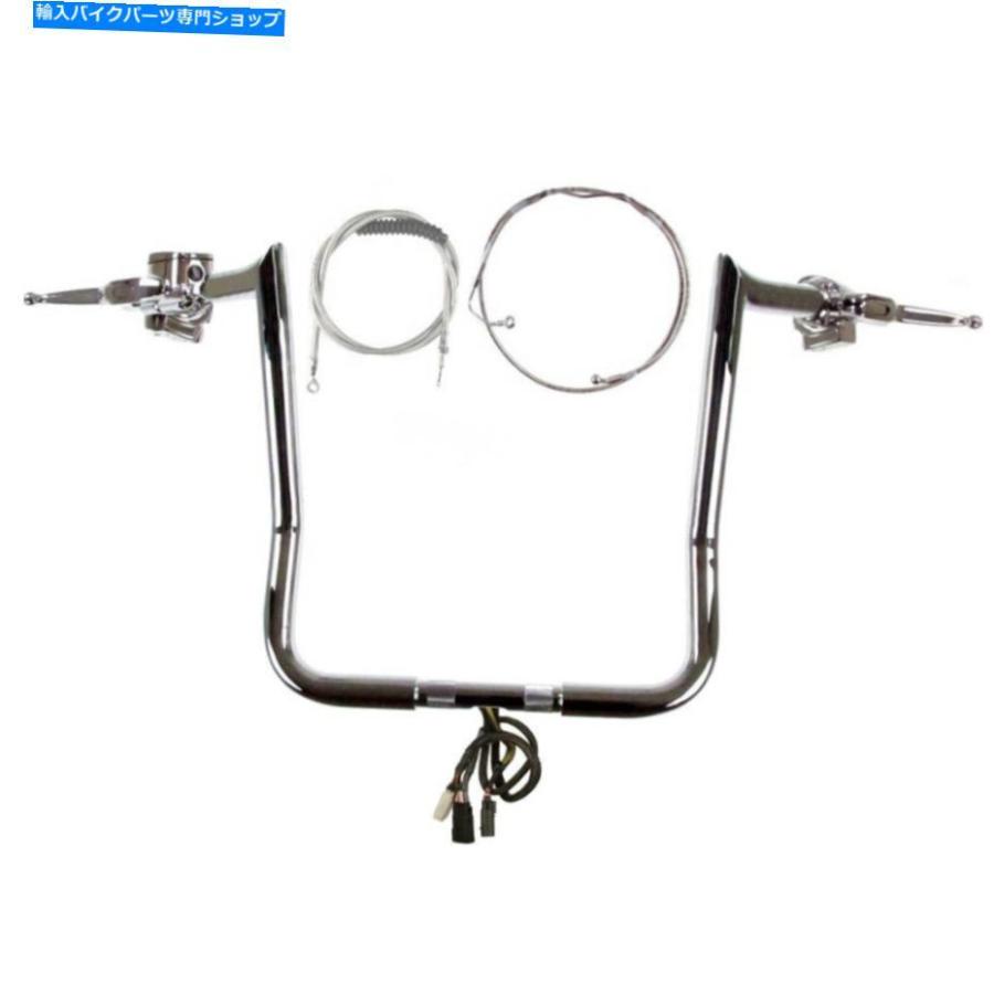 クローム部分品 1 1/4 \"Chrome 17\"" Diablo手持ち部分赤ちょうちんCKIT 2008-2013ハーレーストリートグライドラジオWABS 1 1/4\"" Chrome 17\"" Diablo Handlebar CKi" 車、バイク、自転車-フレーム-バイク