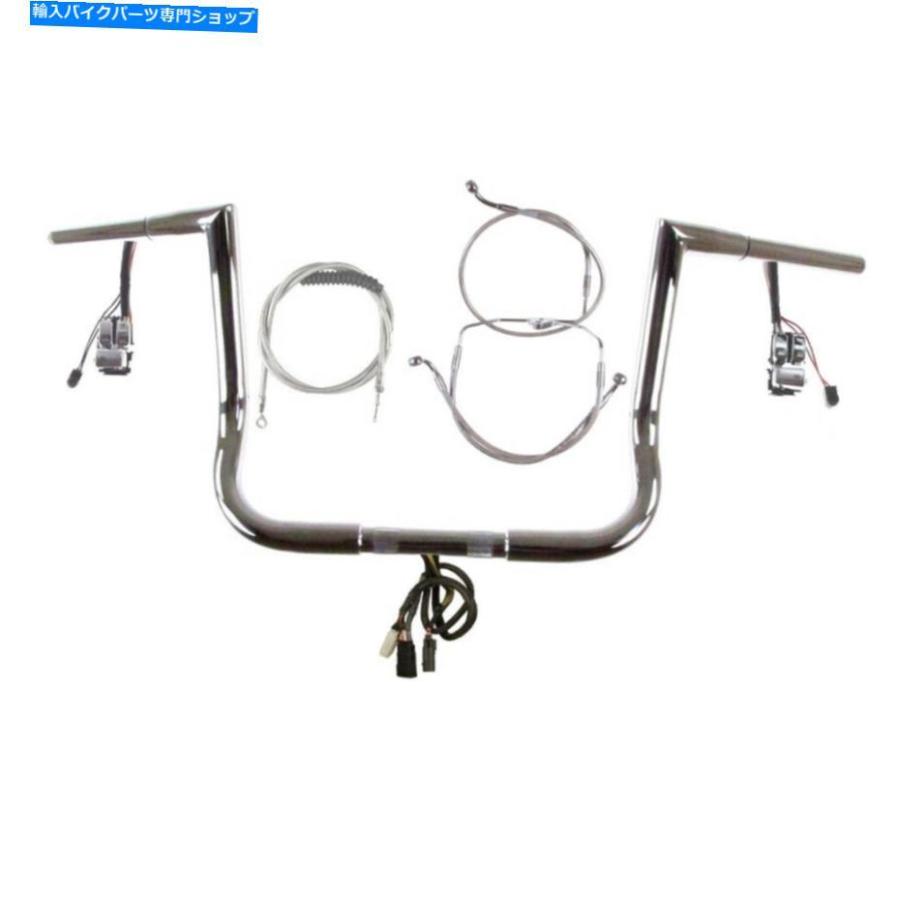 クロームパーツ 1 1/4 Chrome 12 Prewread Jarhead Kit 2008-2013