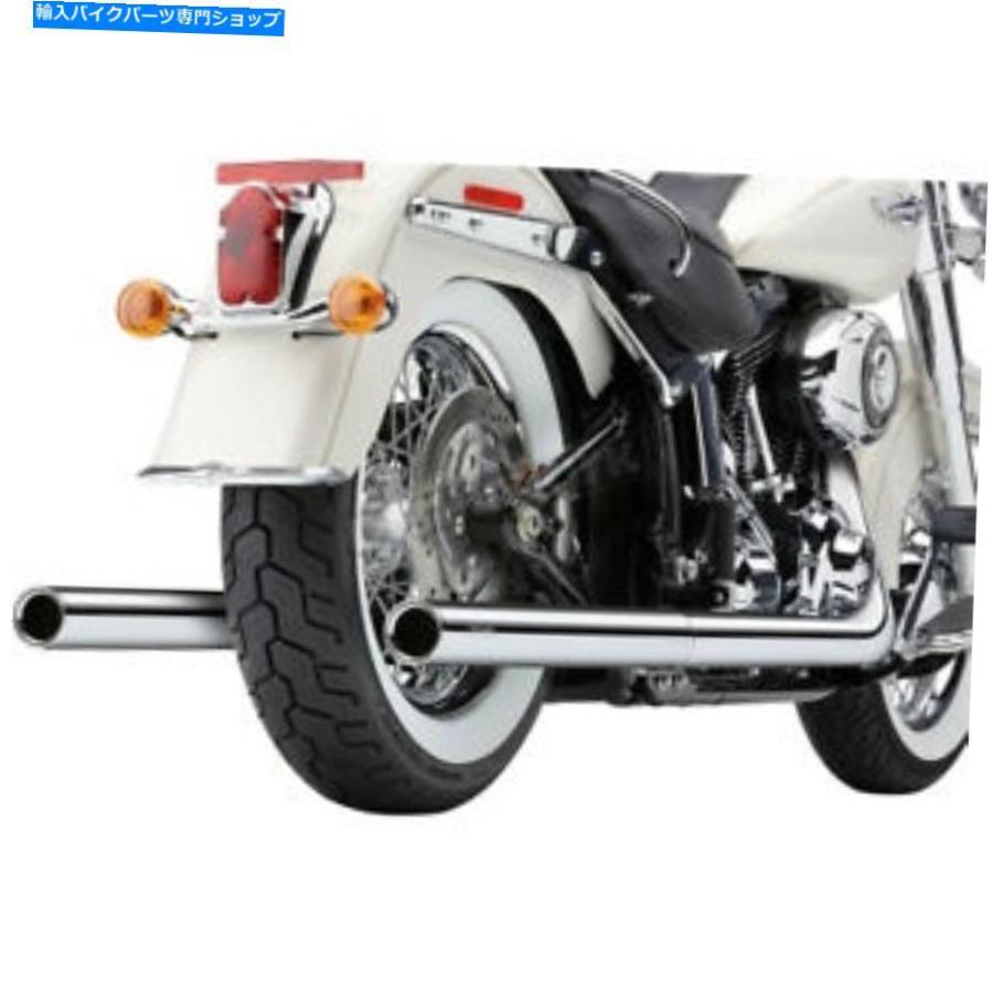 クロームパーツ COBRA CHROME TRUE DUALSエキゾーストシステムW /ビレットのヒント - 6986（CAへの船なし） Cobra Chrome True Duals Exhaust System