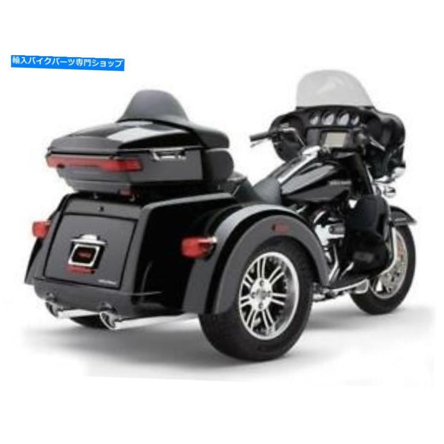 クローム部分品 コブラトライグライドスリップオンマフラークロム Cobra Tri Glide Slip-On Mufflers Chrome フレーム-車、バイク、自転車-バイク