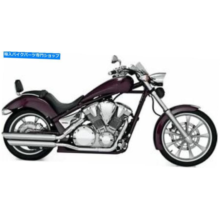 クローム部分品 オートバイエキゾースト09-14ホンダフューリーSaber VT1300 Vance \u0026 Hines Chrome Slip On Motorcycle Exhaust 09-14 Honda Fury Sabe その他フレーム関連用品-フレーム-車、バイク、自転車