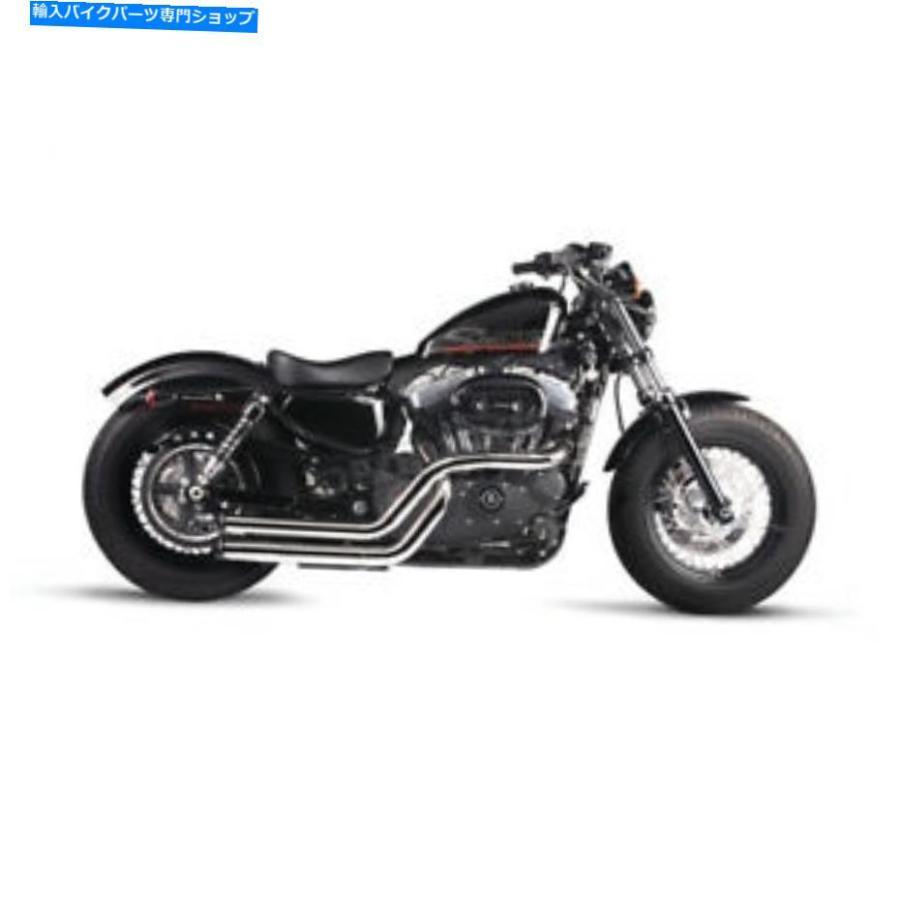 クローム部分品 Rinehart Chrome Flushクロスバックバック2系へ - 400-0300（CAへの船なし） Rinehart Chrome Flush Cross Backs 2 into 2 System - 4 車、バイク、自転車-その他フレーム関連用品
