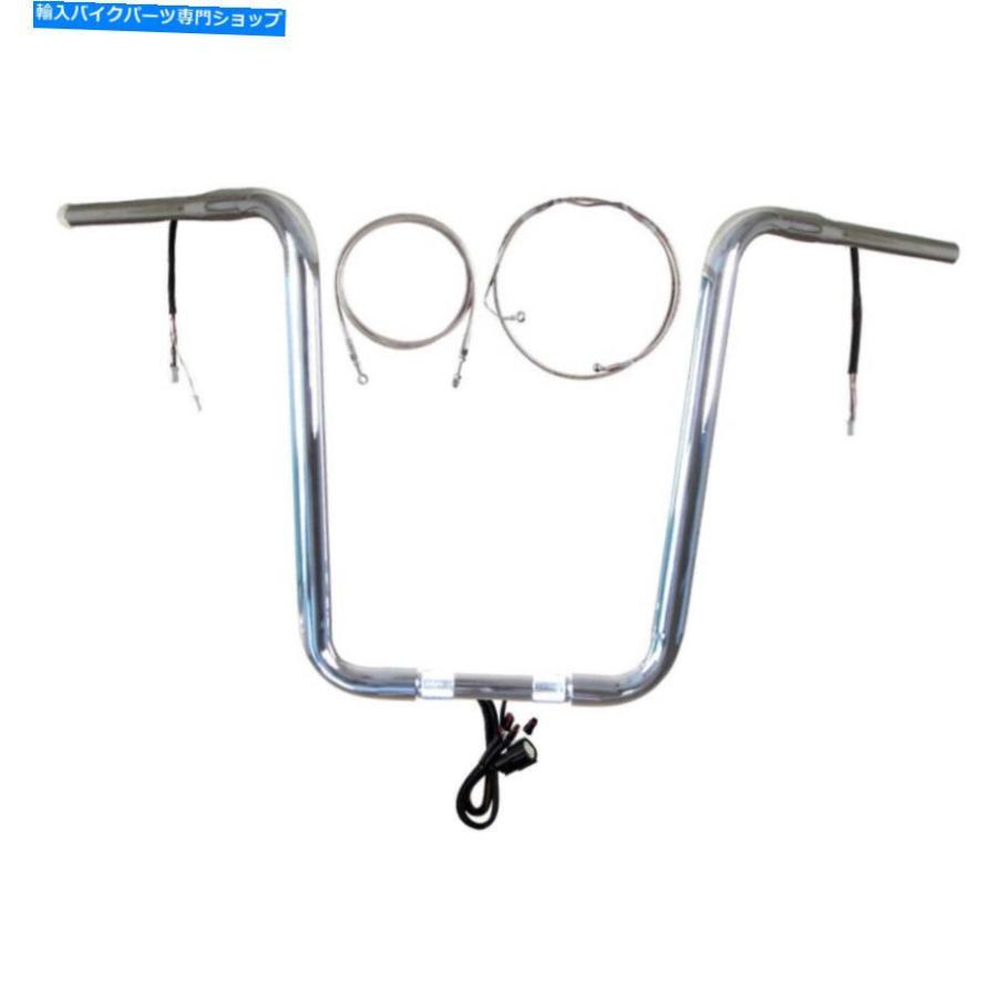 クローム部分品 1 1/4 \"Chrome 16\"" Prestired Narner Bar Kit 2017＆Up Harley Road King ABS 1 1/4\"" Chrome 16\"" Prewired Narrow Bar Kit 2017 \u0026 Up" その他フレーム関連用品-フレーム