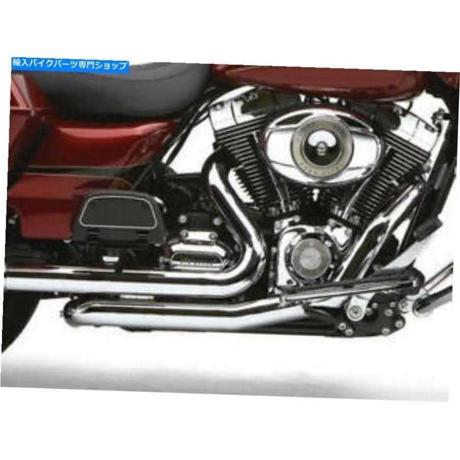 クロームパーツ コブラ電源ポートデュアルヘッドピップクロム＃6253ハーレーダビッドソン Cobra Power Port Dual Headpipes Chrome #6253 Harley Davi