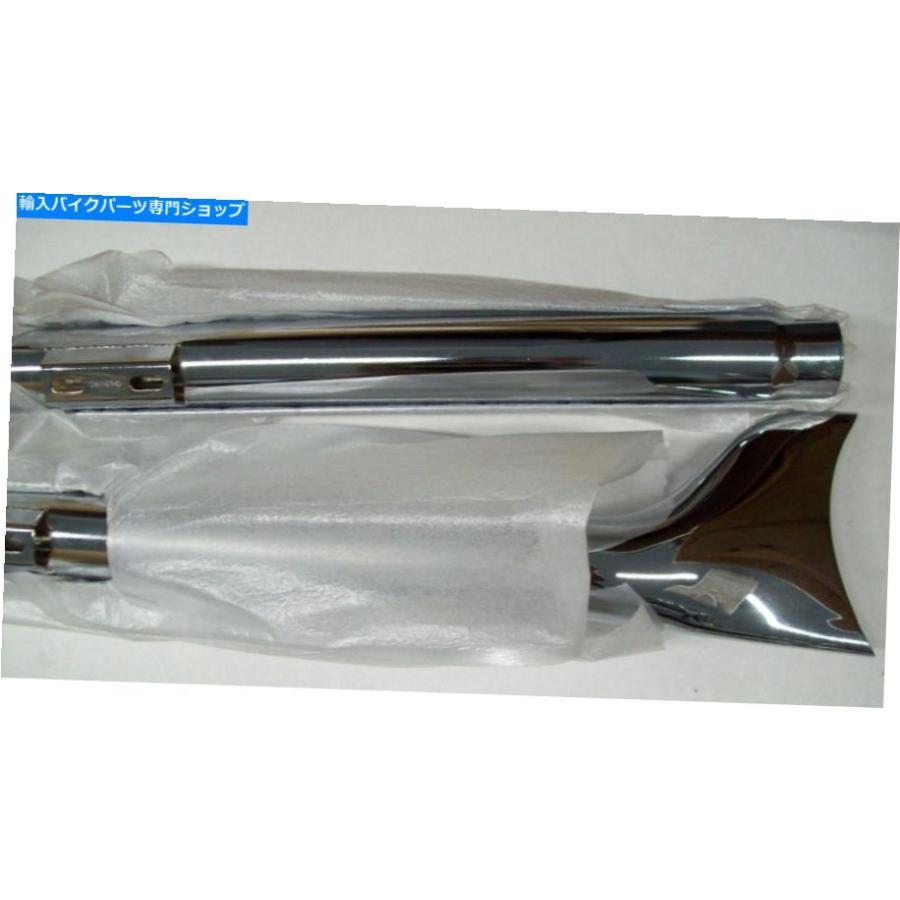 クロームパーツ NOS Pythonクロームフィッシュテールデュアル