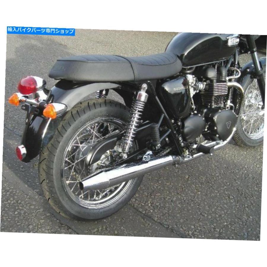 クロームパーツ Triumph Bonneville / T100エキゾーストノーマンハイド