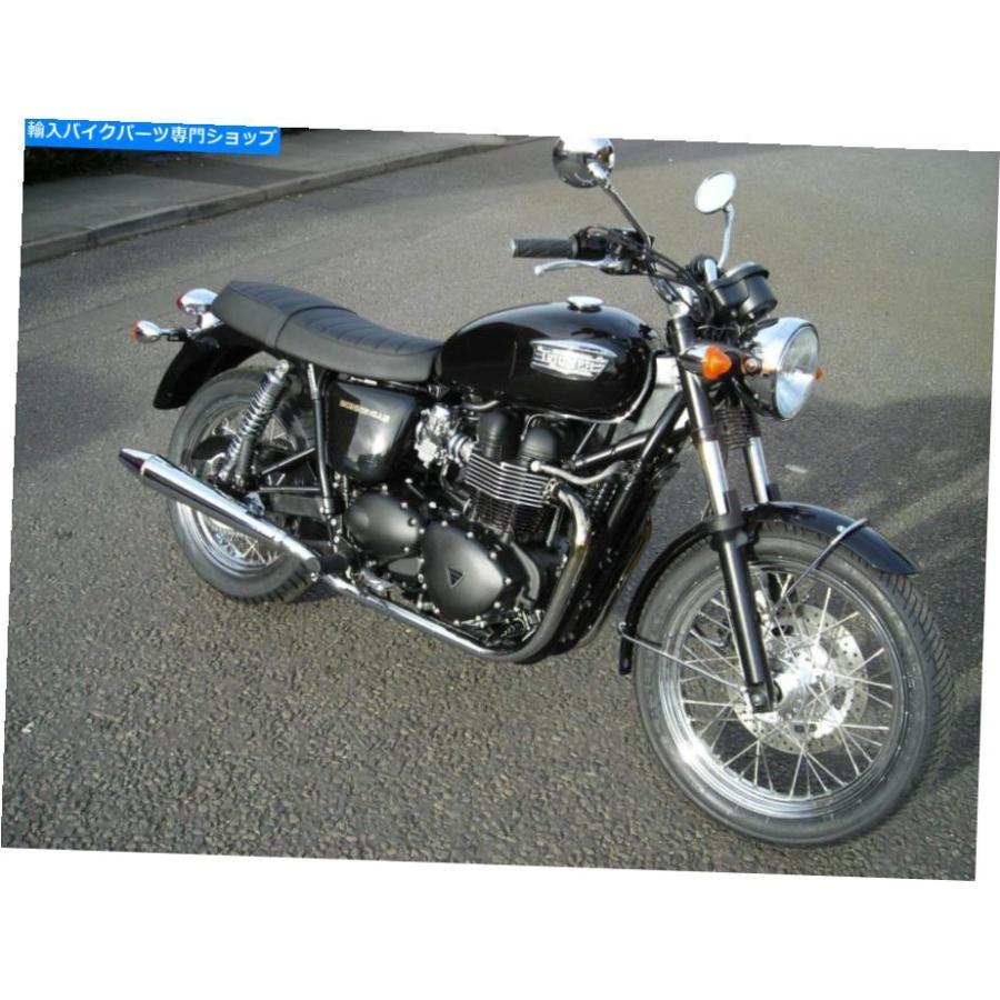 クロームパーツ Triumph Bonneville / T100エキゾーストノーマンハイド