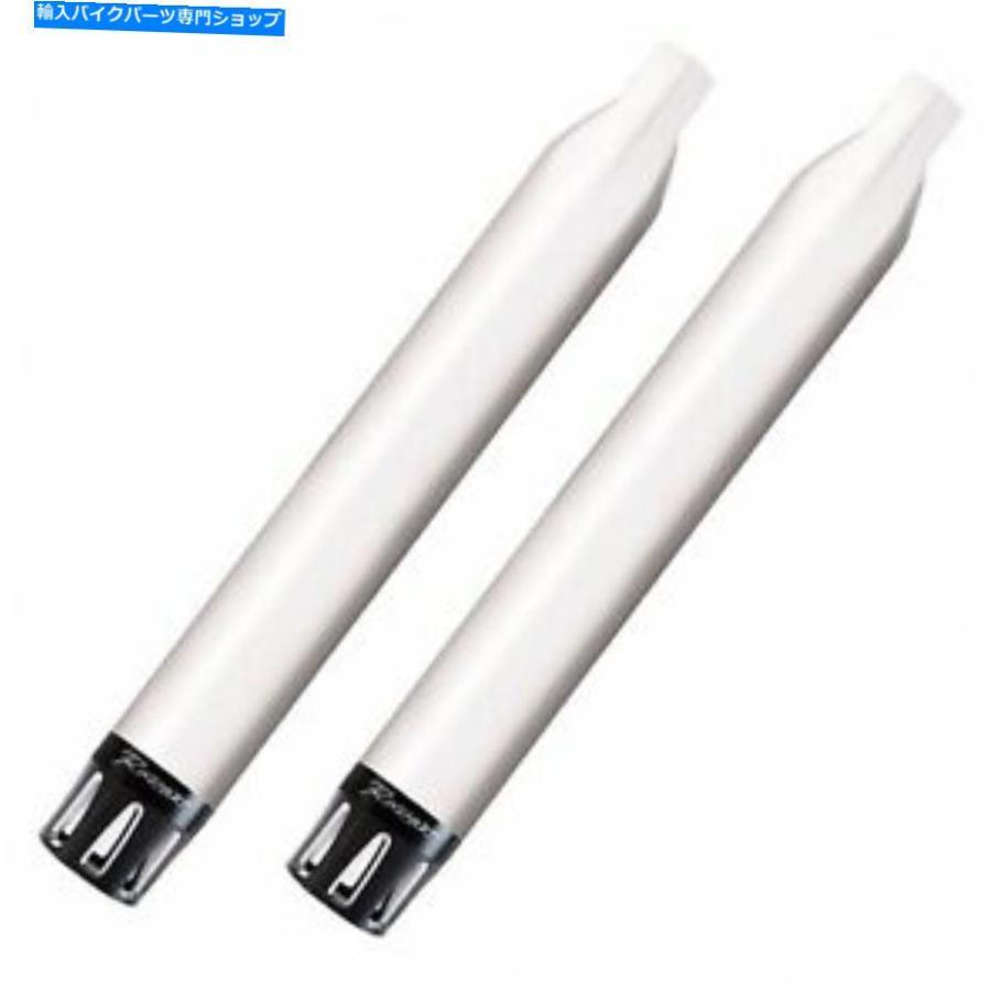 クロームパーツ Rinehart 500-0502 Chrome 4 \"マフラーブラックマージ14-20インディアンチーフタンロードマスター Rinehart 500-0502 Chrome 4\"" Muffl"