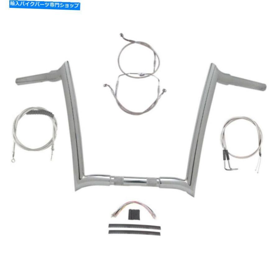 クロームパーツ 1 1/4 \"Chrome 14\"" Paul Yaffe Monkey Bar Kit 2007 Harley Road Glide Road King 1 1/4\"" Chrome 14\"" Paul Yaffe Monkey Bar Kit 2007"