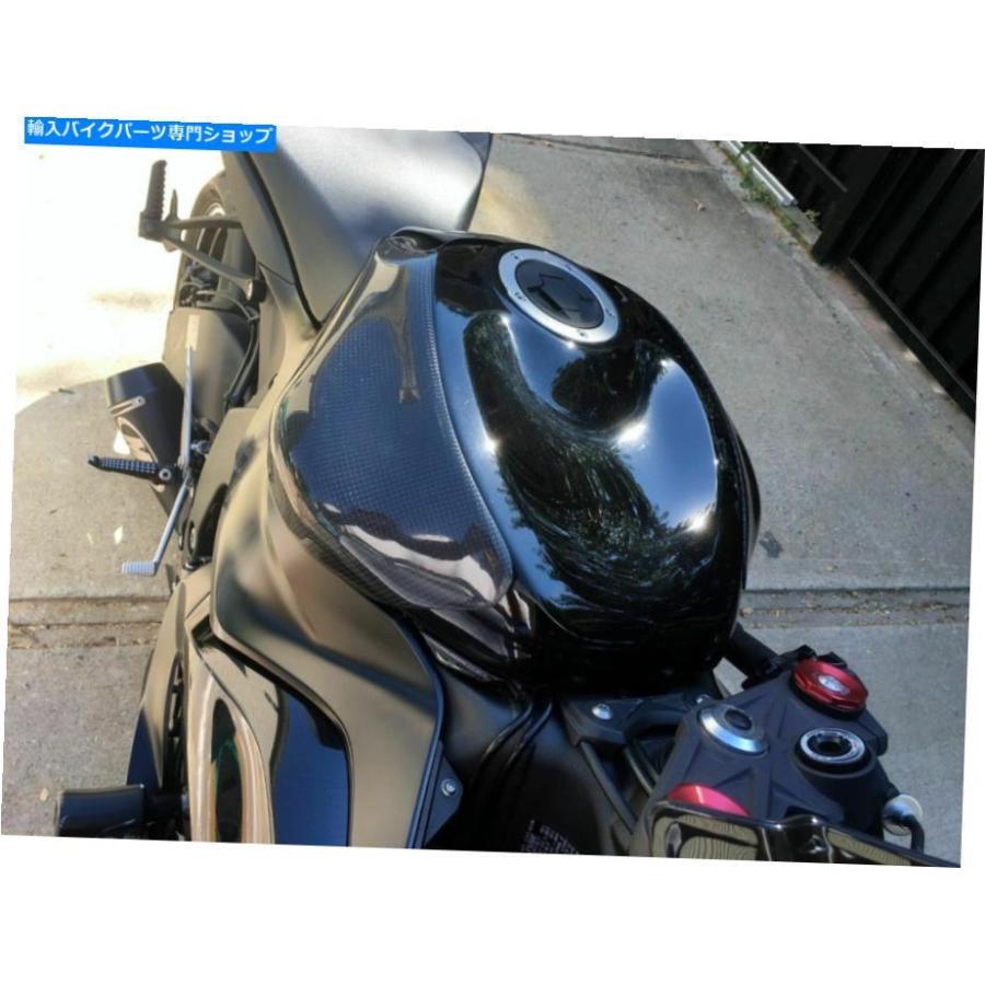 カーボン 川崎ZX-6R 636 2009-2020カーボンファイバータンクスライダー