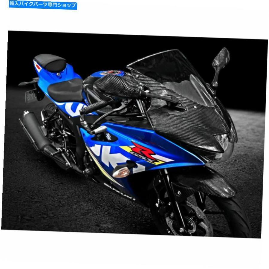 カーボン カーボンファイバーウインドシールド（2017- 2021）スズキGSX-R125 GSX-R150 Carbon Fiber Windshield (2017- 2021) Suzuki GSX-R125 GSX-R1の画像