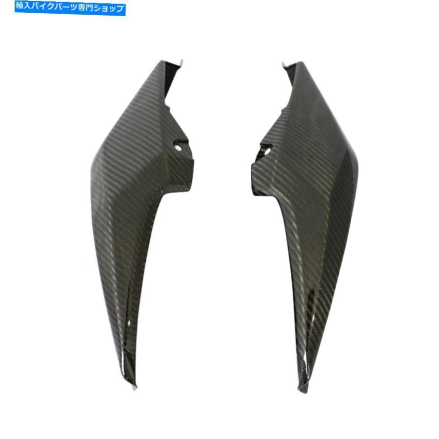 カーボン ホンダGROM MSX SF 2017-2020のためのカーボンファイバーサイドリアカバー Carbon Fiber Side Rear Covers for Honda Grom MSX SF 2017-2020の画像