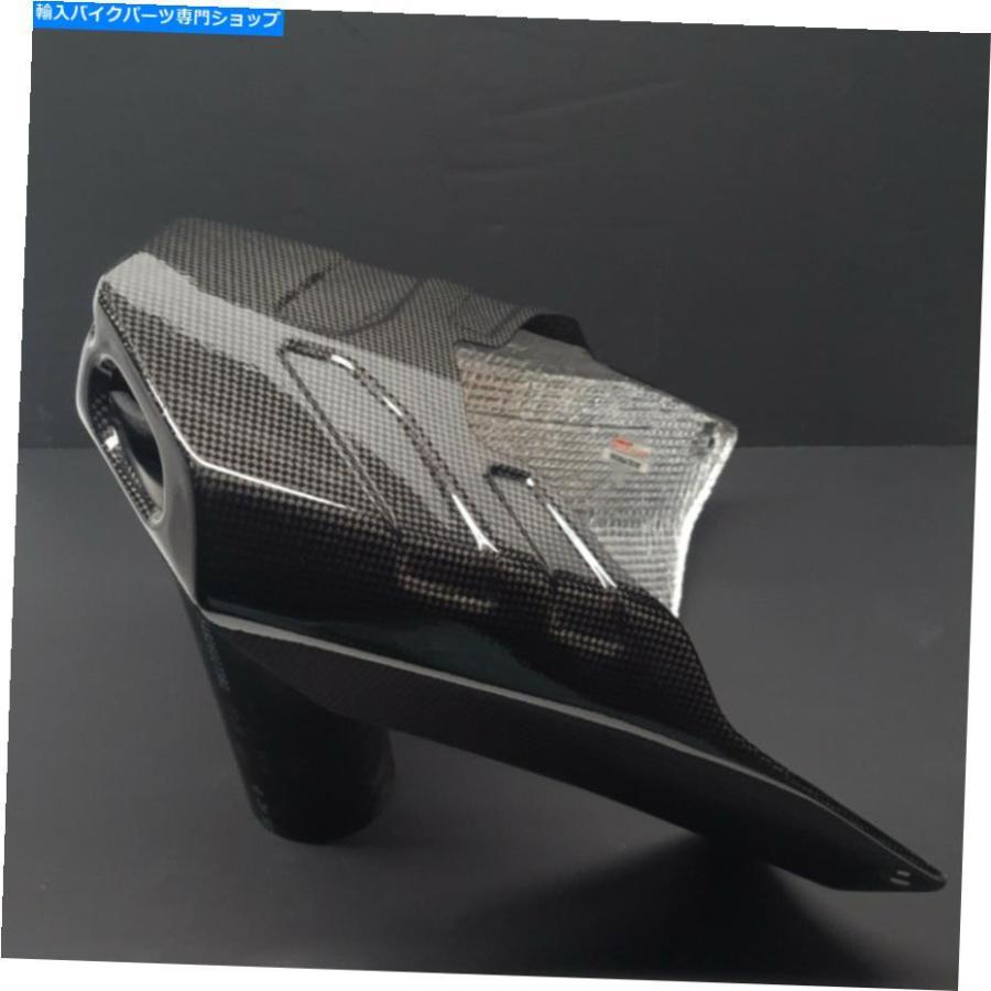 炭素 DUCATI 999/749カーボン衣料繊維排気ガス取りまかなう96964703B DUCATI 999 / 749 CARBON FIBER EXHAUST COVER 96964703B フレーム-車、バイク、自転車-その他フレーム関連用品
