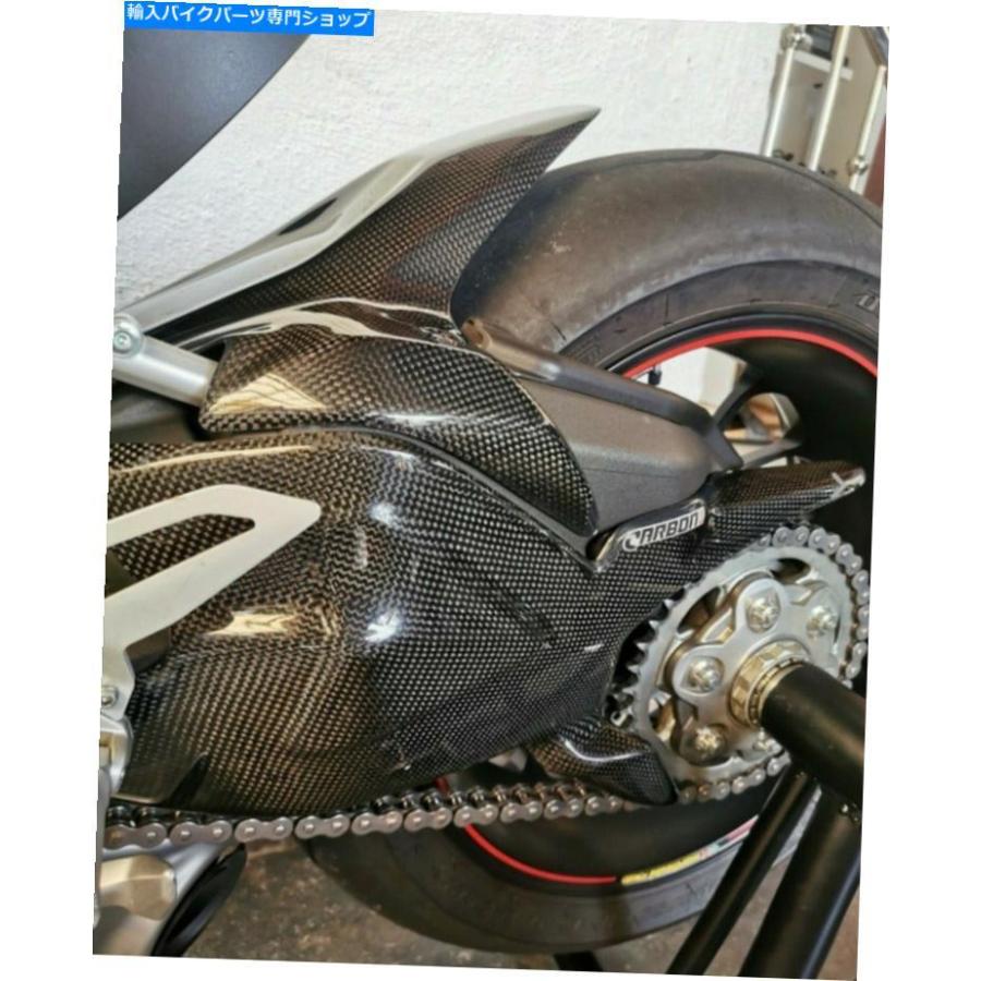 カーボン DUCATI PANIGALE V2カーボンファイバースイングアームカバー