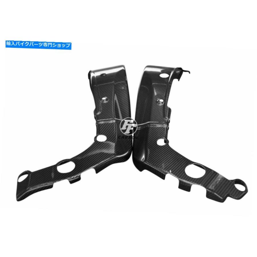 カーボン ヤマハYZF-R6 2017-用カーボンフレームプロテクター - Carbon Frame Protector for Yamaha YZF-R6 2017-