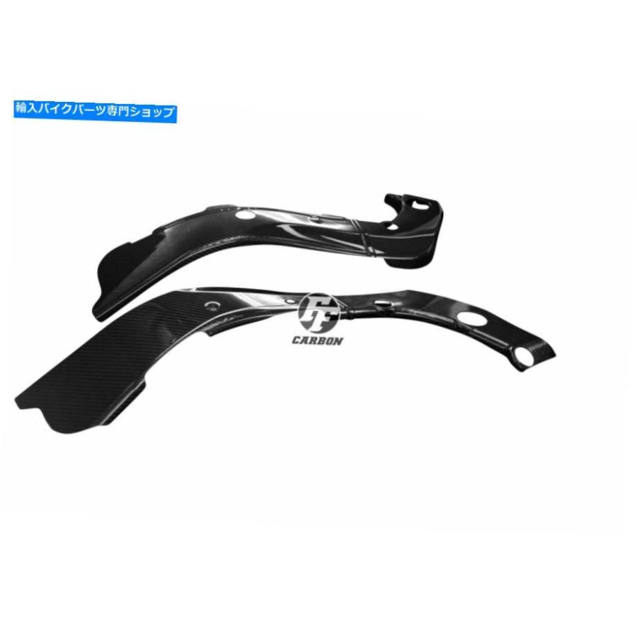 カーボン ヤマハYZF-R6 2017-用カーボンフレームプロテクター - Carbon Frame Protector for Yamaha YZF-R6 2017-の画像