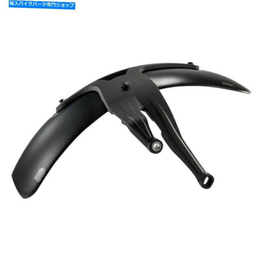 カーボン Triumph Tiger Explorer 17 PuigリアカーボンルックスフェンダーWアルミサポート For Triumph Tiger Explorer 17 Puig Rear Carbon Look Fen