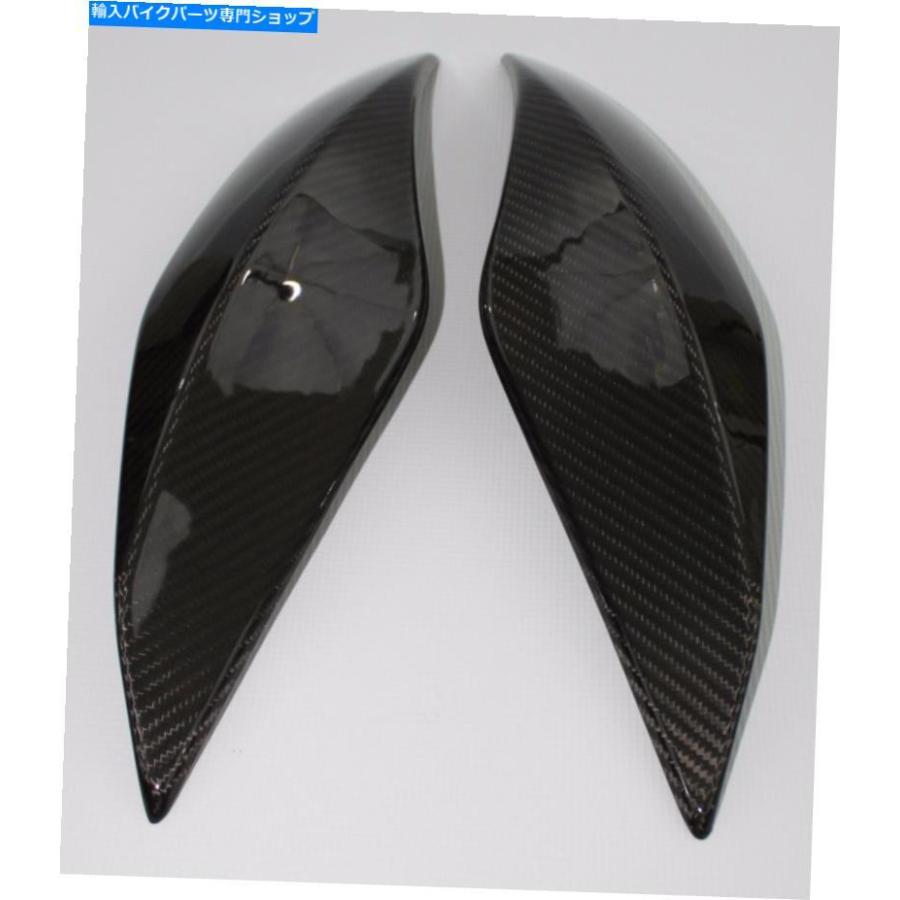 カーボン 2007-2014内部ラグを持つAprilia Mana 850サイドパネル - 炭素繊維 2007-2014 Aprilia Mana 850 Side Panels with Internal Lugs - Carbon Fの画像
